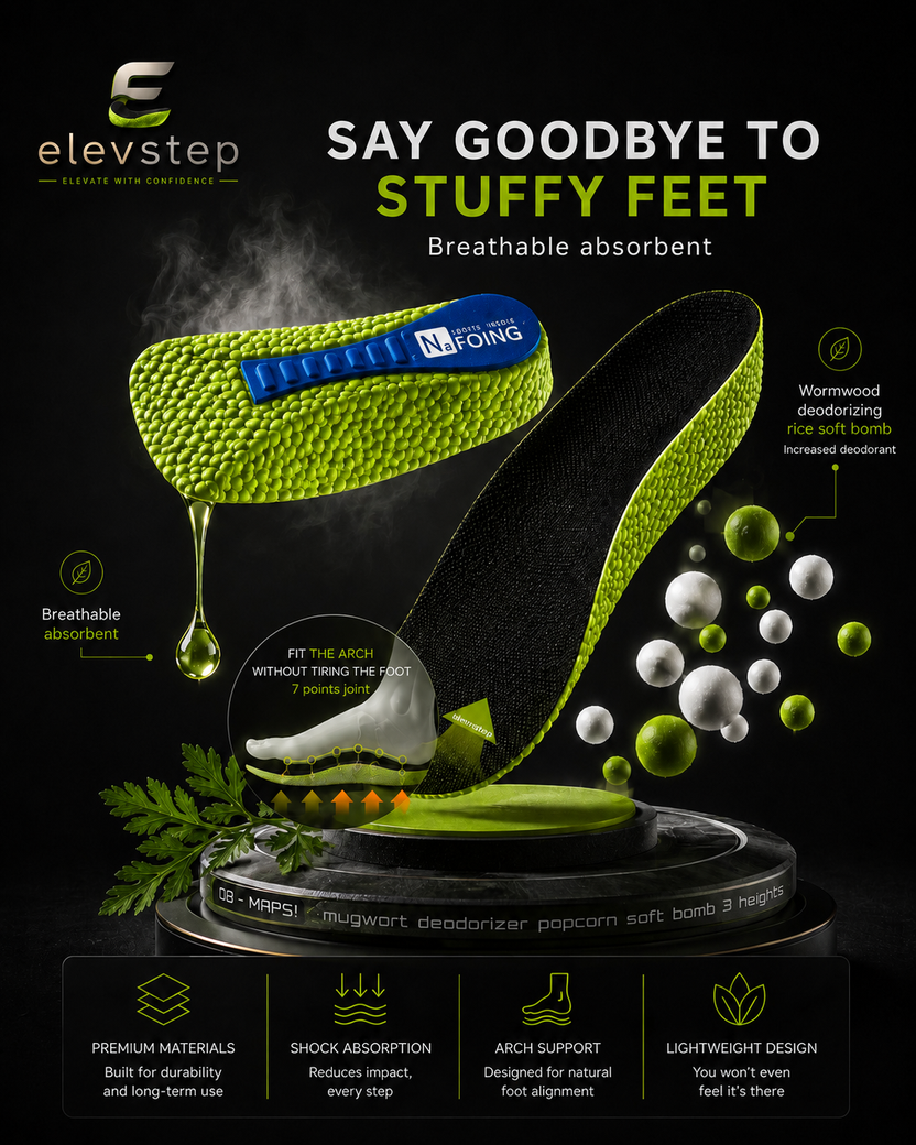 ElevStep StealthLift™ Insoles